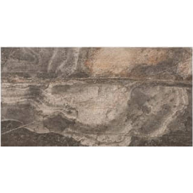 Wickes Colorado Carbon Grey Porcelain Wall & Floor Tile - 598 x 298mm - Sample