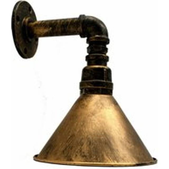 Industrial Wall Lamp Shabby Chic Vintage Wall Lighting ~1257 - Without Bulb - Brushed Copper