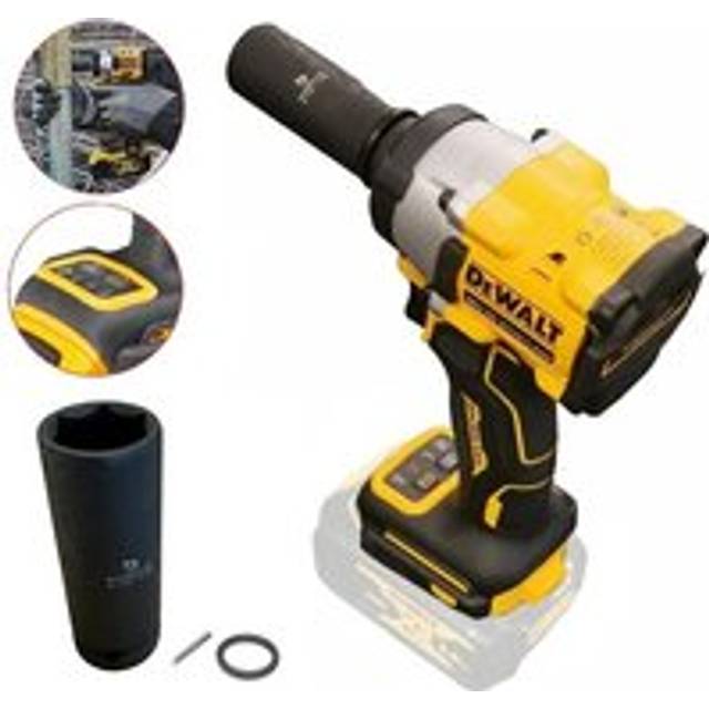 18v xr DCF921N Brushless 1/2'' Scaffolders Torque Wrench + 2 x 21mm Socket - Dewalt