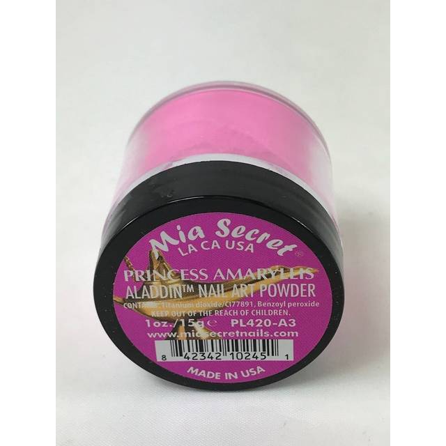 Mia Secret Nail Art Powder Aladdin Collection  1 oz Princess Amaryllis