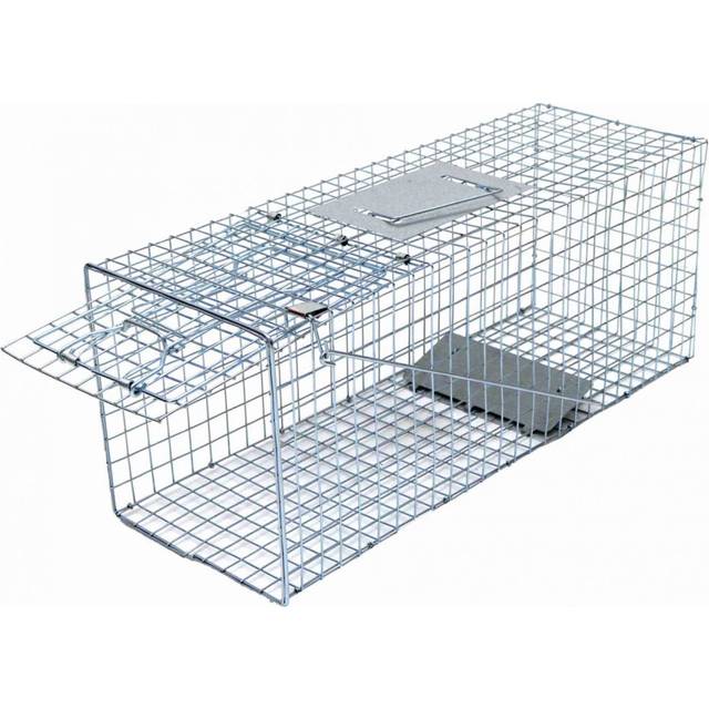 Oypla Medium Humane Animal Rodent Rat Pest Trap Cage - 61.5 x 19 x 21cm