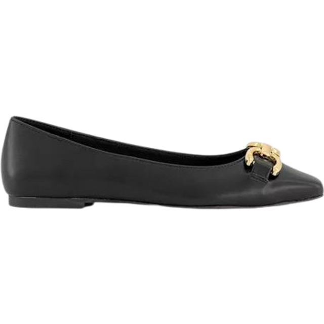 OFFICE Womens Faith Trim Ballet Pumps Black, 6