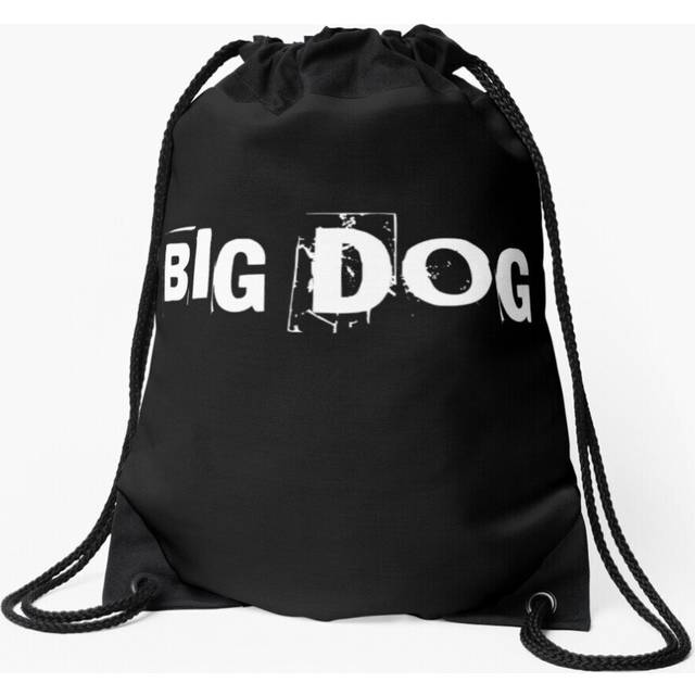 Drawstring Bag Big Dog Sport Gym Shoe Backpack