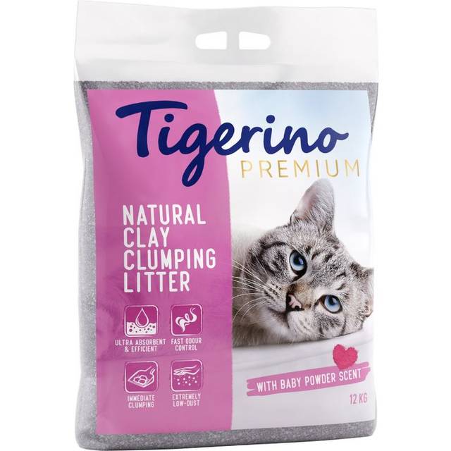 Tigerino Canada Style / Premium kattstr&#xF6; - Babypuderdoft - 12 kg