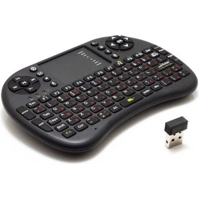 2.4Ghz Ukb 500 Rf Mini Wireless Keyboard Mouse Touchpad Combo Black Keyboards & Keypads