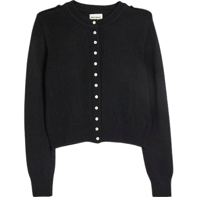 River Island Womens Black Long Sleeved Button Cardigan - XS
