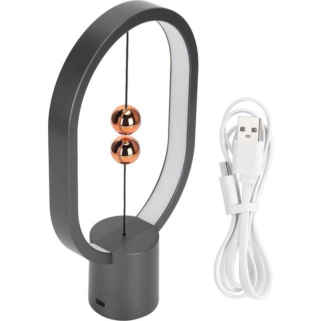 Balance Lamp Usb Smart Magnetic Absorption Half Air Switch Led Desk Light Ornaments