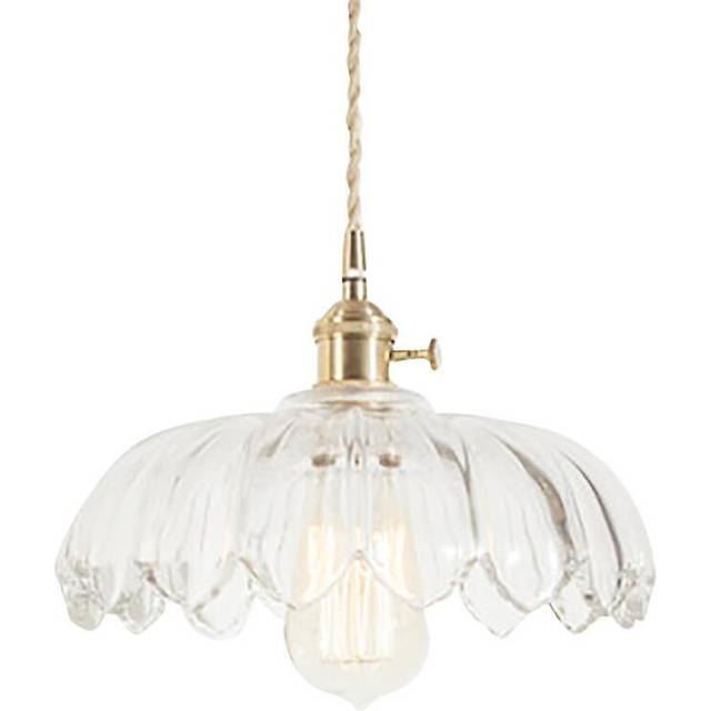 Brass Glass Chandelier Dining Room Bedroom Chandelier Coffee Shop Homestay Chandelier