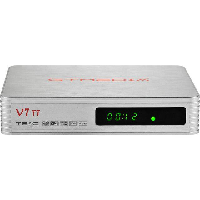 GTMEDIA V7TT DVB T T2 DVB C Satellite Receiver 1080P HD H.265 HEVC J.83B Set Top Box TV Signal Receiver Support for Cccam