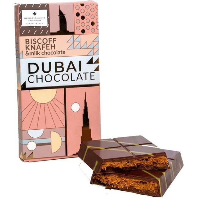 Dubai Choklad Biscoff, Knafeh & Milk Chocolate