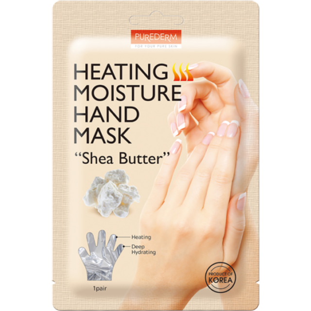 Purederm Heating Moisture Hand Mask Shea Butter