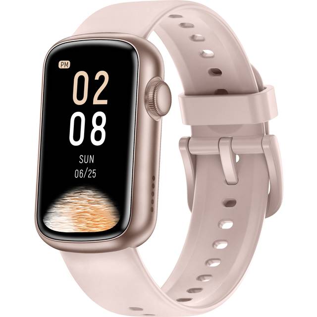 INF Smartwatch Med EKG Puls Blodtryk Søvnovervågning Skridttæller Rose Guld