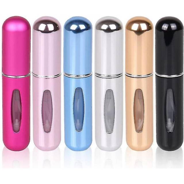 Hot Mini Small Perfume Refillable Bottle Portable Aluminum Atomizer Travel Refill Perfume Spray Bottle Cosmetic Container