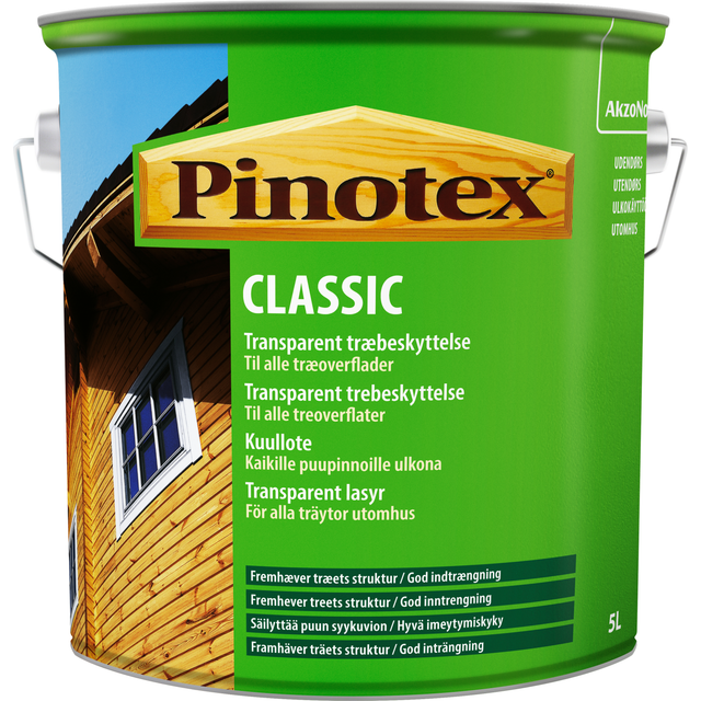 Pinotex Classic transparent klar 4,65 liter
