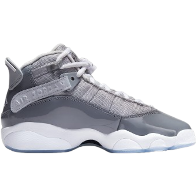 (GS) Air Jordan 6 Rings 'Cool Grey White' 323419-015 - 4Y