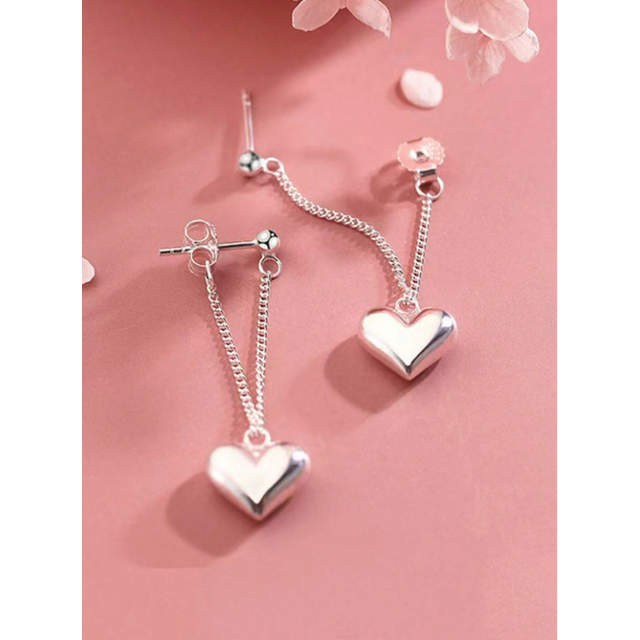 SHEIN Heart Drop Earrings Valentine&#39;s Day Jewelry Gifts Valentines