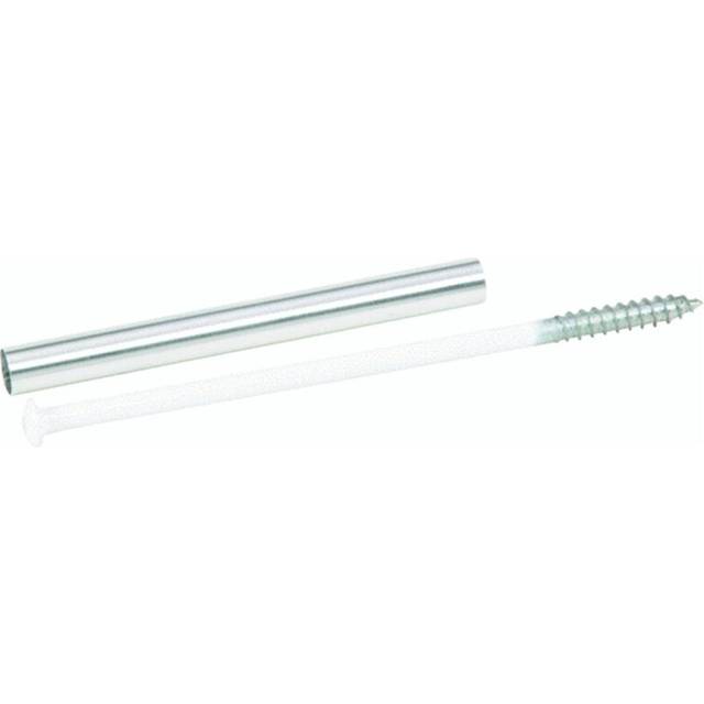 "FASTENMASTER Gutter Screws 7"""" Sq Drive Round Head 10 / Card"