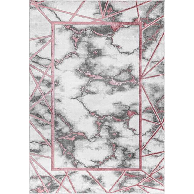 Abstract Indoor / Outdoor Area Rug - Pink (Rectangle 160 x 230cm)