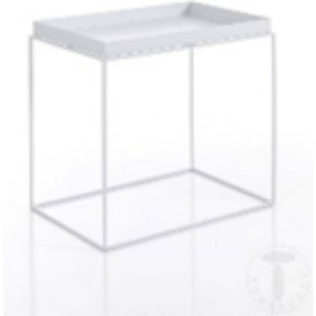 Ellie-Grace Outdoor coffee table - White (55cm H X 60cm W X 40cm D)
