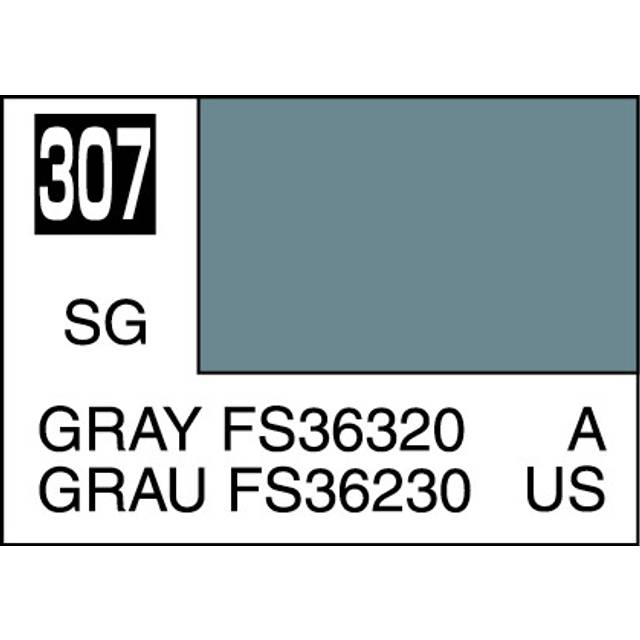 Mr. Hobby Mr. Colour - 307 - Gray FS36320 10ml Acrylic Model Paint