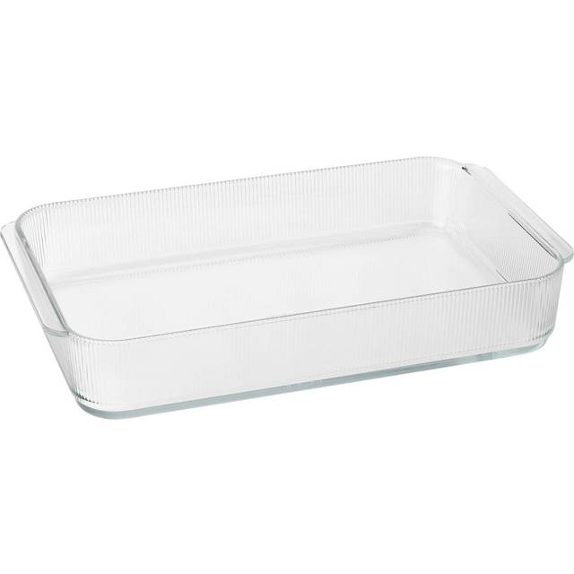 Stelton Pilastro ovnfast fad 24,4x40,8 cm Clear