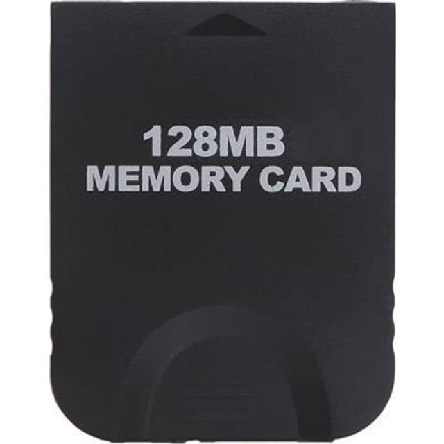 Gamilys 128MB Black Memory Card Compatible for Wii Gamecube
