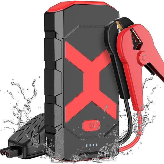 2000a 12v Auto Jump Starter Car Power Bank Battery Booster Jump Starter Pack Qc 3.0 Jumper Cable