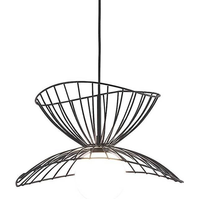 40CM Wrought Iron Chandelier 220V G9 5W Gold
