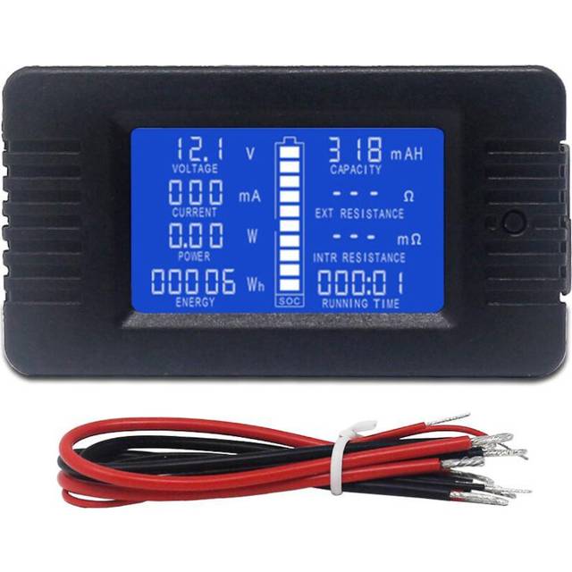 (10A Meter) Dc Voltmeter Ammeter Power Energy Digital Meter Lcd Dc 60-200v 10a/50a/100a/200a/300a Shunt