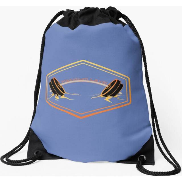 Drawstring Bag MAXIMUM LEVEL Sport Gym Shoe Backpack