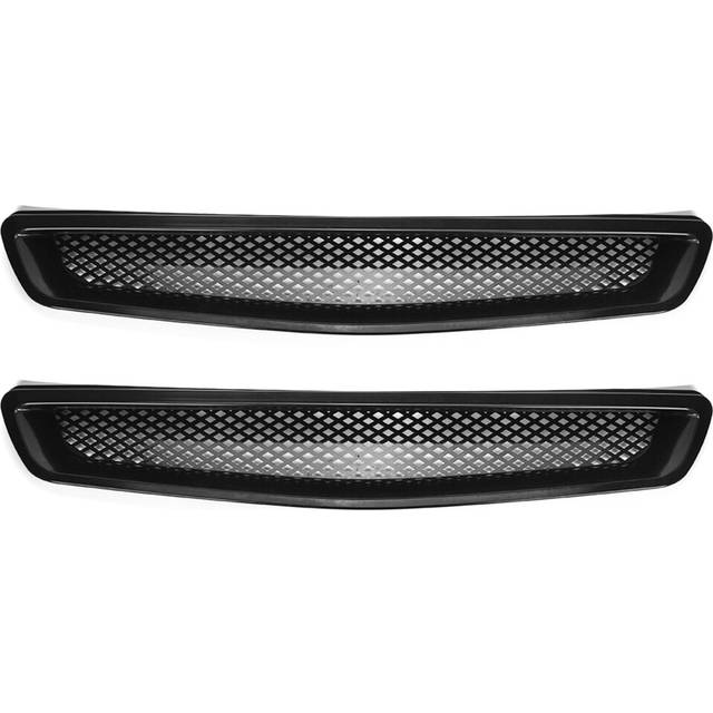 2X Car Front Hood Mesh Bumper Racing Grille for EK DX EX LX 1999-2000