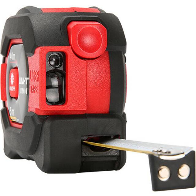 New UNI-T LM40T 40M 2-in-1 Laser Tape Measure Digital Laser Rangefinder with LCD Digital Display