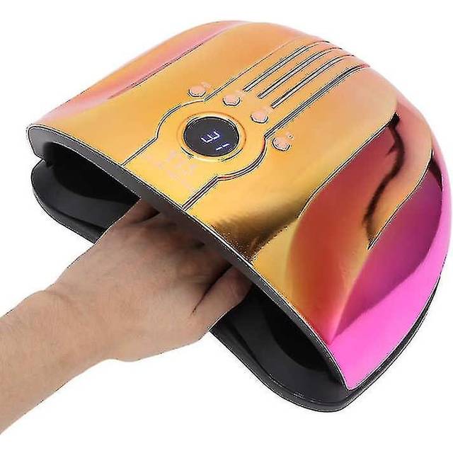 160w Uv Led Nail Lamp 4 Gears Timer Setting Gel Polish Nail Curing Lamp For Home Salon Nail Gel Drying Machine 100-240v