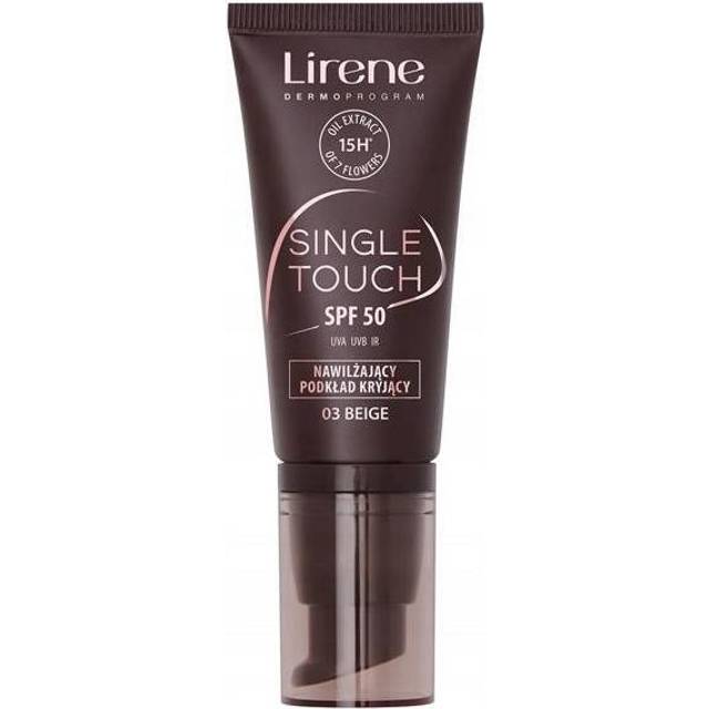 Lirene Single Touch SPF50 Moisturizing Opaque Foundation - Beige