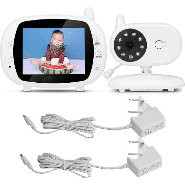 3.5 inch Wireless Baby Monitor Security Camera Night Vishion Two Way Intercom with Temperature