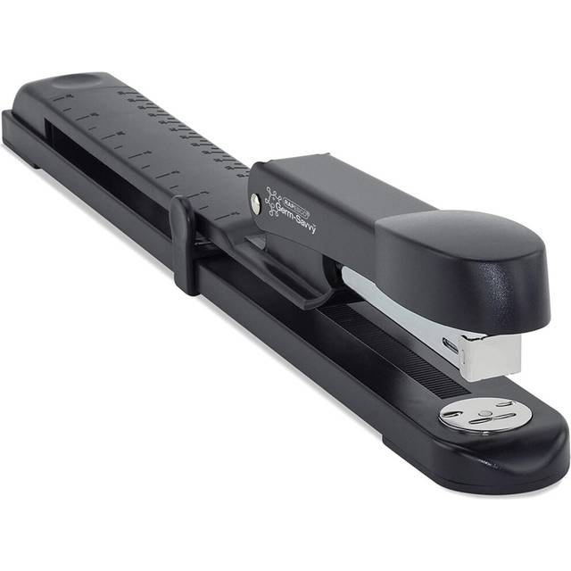 Rapesco A590FBA3 Germ-Savvy Antibacterial: Marlin Long Arm Stapler - Black