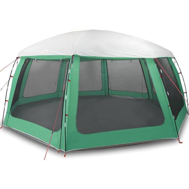 vidaXL Pool Tent with Removable Fly & Mesh Walls Sea Green 690x690 cm