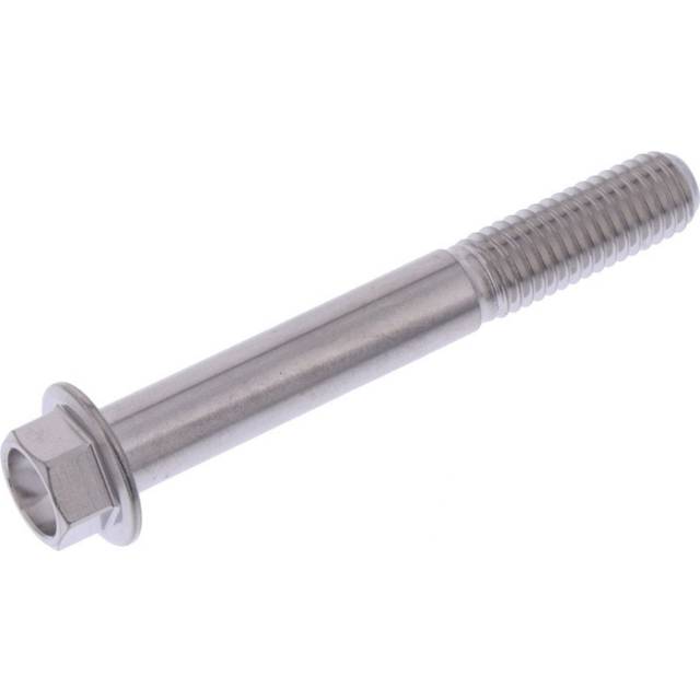 Pro-Bolt Flanged Hex Head Stainless Steel Bolts - M8 x 1.25mm x 60mm (24mm)