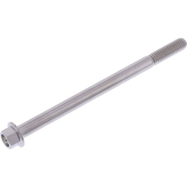 Pro-Bolt Flanged Hex Head Stainless Steel Bolts - M6 x 1.00mm x 90mm (30mm)