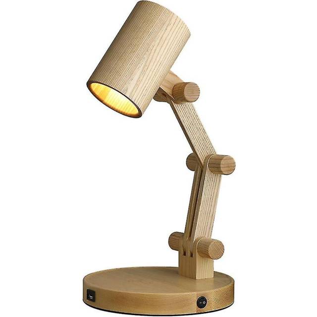 Bedroom Bedside Lamp 220V Wireless Charging Desk Lamp Can Rotate