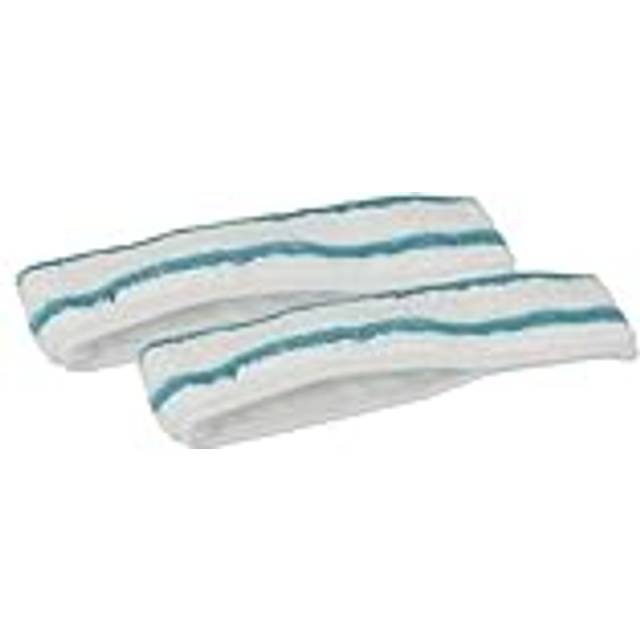2x Replacement Cover Scrubber Sleeve compatible with Leifheit Window Washer m Window Cleaner Squeegee - Mop Attachment Cloth Pad - Vhbw