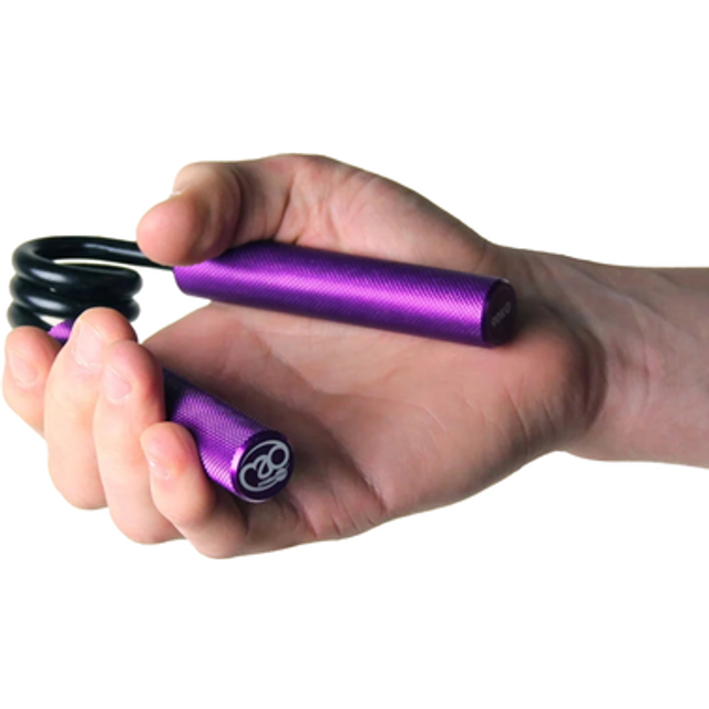 Fitness Mad Aluminium Hand Grip Strong violett