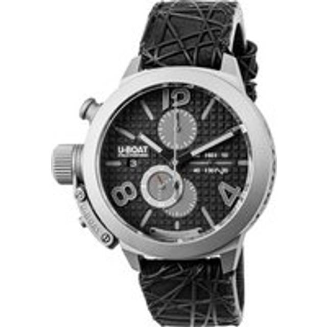 U-Boat 3004 Herrenuhr Classico Titanium Black Automatik Chronograph 45mm 10ATM