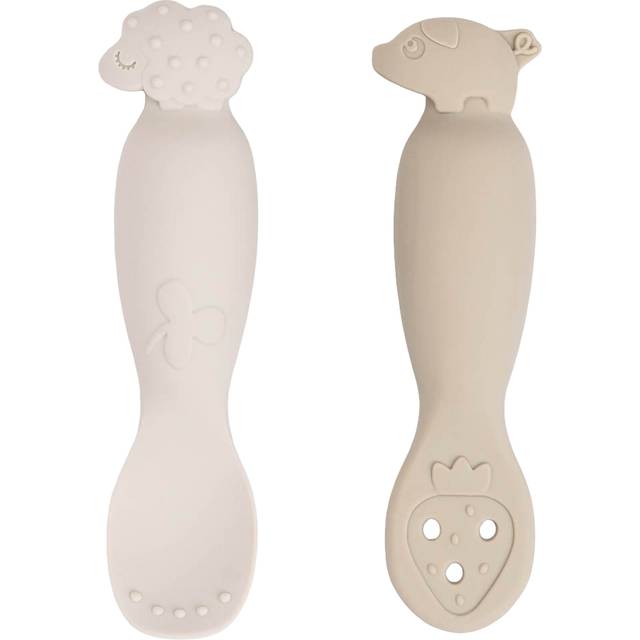 Done By Deer Pre-spoon Tiny Farm Sand 2-pack