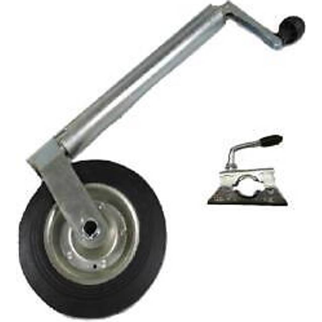 Caravan Jockey Wheel 42MM with Metal Rim (Trailer Guide Heavy Duty)