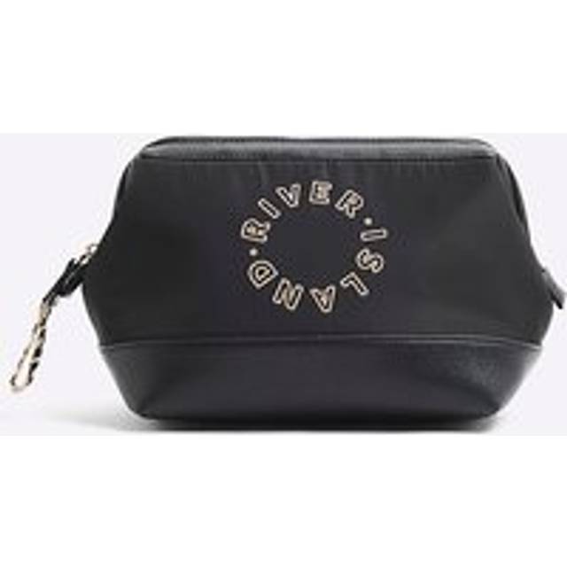 River Island Womens Black Ri Makeup Bag - One Size