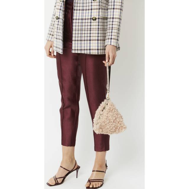 JAYLEY Pink Elsa Faux Fur Bag