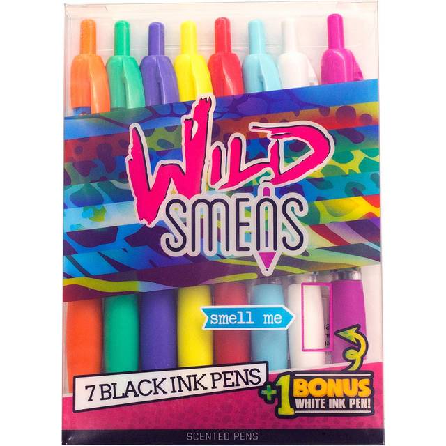 Wild Black Ink Smens 8-Pack - Arts & Crafts for Ages 6 to 12 - Fat Brain Toys