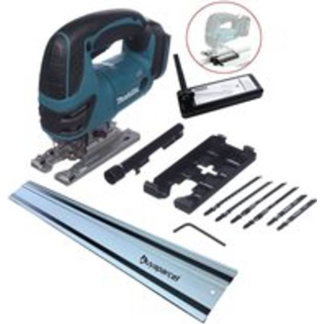 Makita DJV180Z 18v Top Handle Jigsaw LXT Lithium Cordless + BAP 1.5m Guide Rail