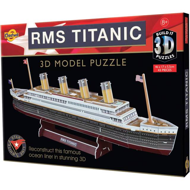 Cheatwell Games 02323 BYO 3D Puzzle Titanic